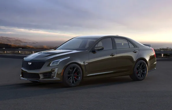Picture Cadillac, sedan, CTS-V, four-door