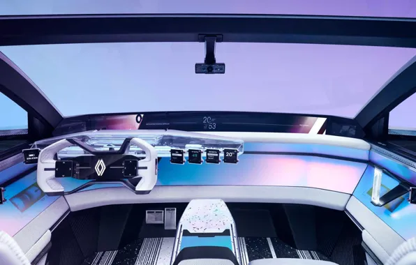 Interior, technology, the concept, Renault, Vision, Scenic