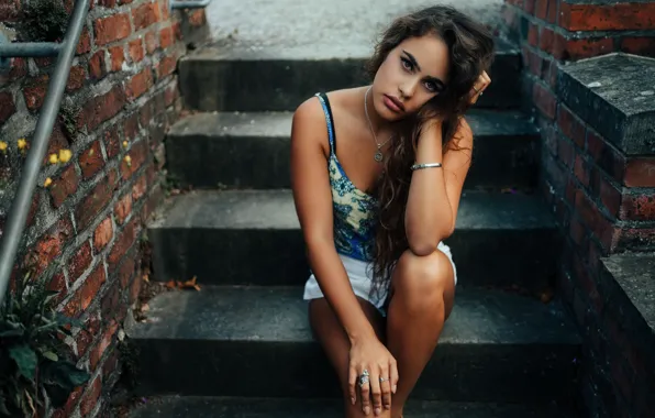 Picture girl, portrait, Sheila Sanko