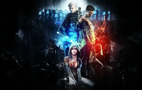 Wallpaper Dante, DMC, Devil May Cry for mobile and desktop, section игры,  resolution 1920x1080 - download