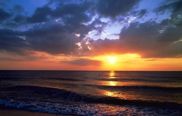 Picture Sunset, Sea, Beach