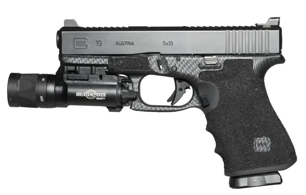 Picture gun, weapons, Glock 19, self-loading