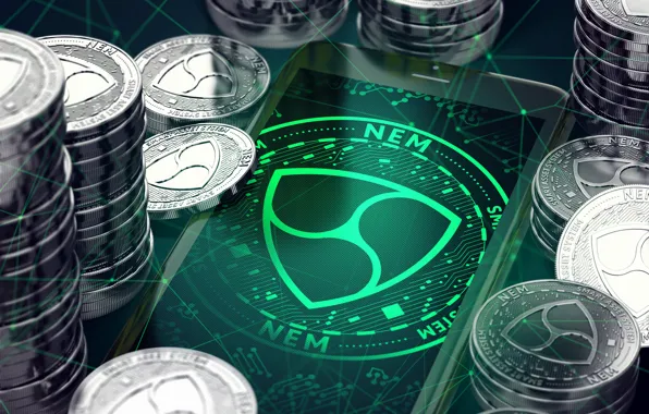 Green, green, logo, coins, coins, xem, not, nem