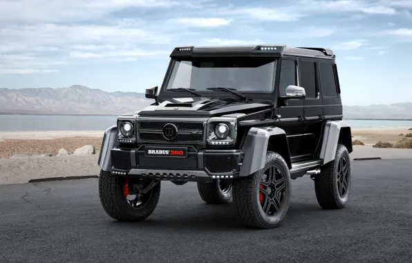 Wallpaper Mercedes-Benz, Brabus, Mercedes, BRABUS, g, 4x4, G-Class,  Gelandewagen for mobile and desktop, section mercedes, resolution 4096x2731  - download