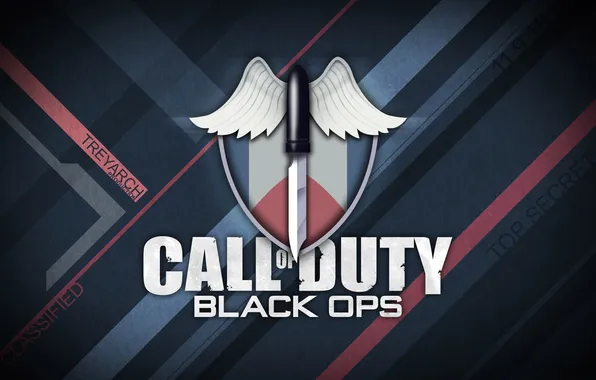 Knife, shield, cod, Call of Duty: Black Ops