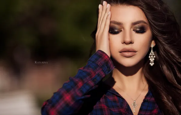 Girl, face, Julia Katarina, Olesya Kravchenko