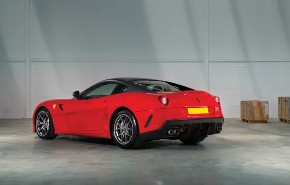 Picture Ferrari, 599, Ferrari 599 GTO, rear view