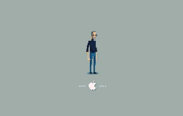Apple, 2011, Steve Jobs, Pixel, Steve Jobs, 1955