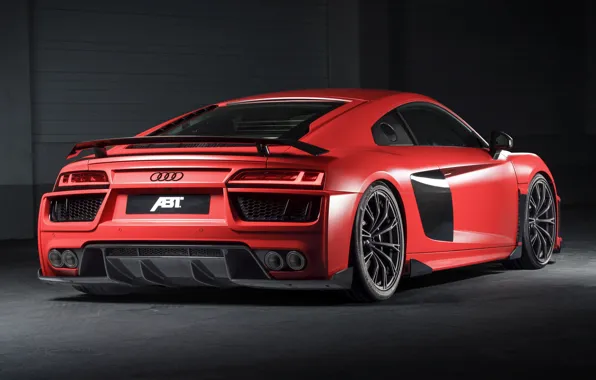 Audi R8, rear view, ABBOT, V10, More, 2017