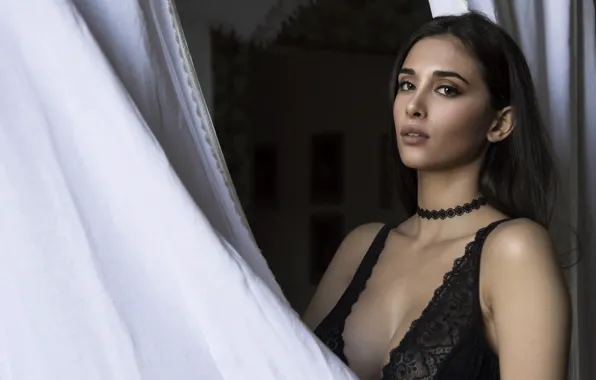 Picture look, face, model, linen, figure, cutie