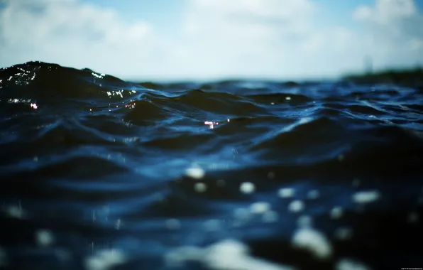 Wave, water, glare