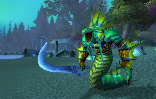 WoW, game, naked, naked, World of WarCraft, The dark shore