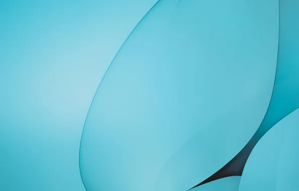 Picture abstraction, blue, geometry