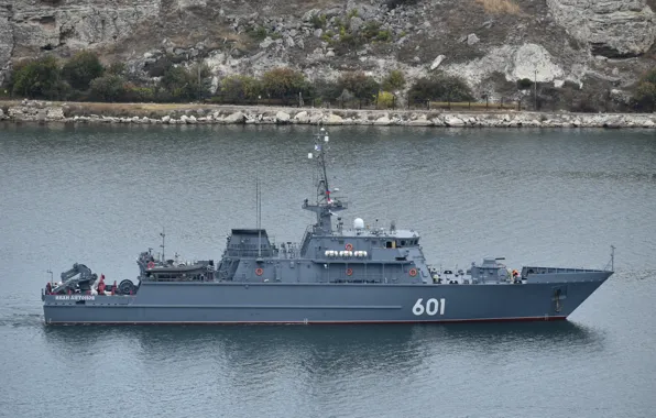 Minesweeper, project 12700, Ivan Antonov, author Erne