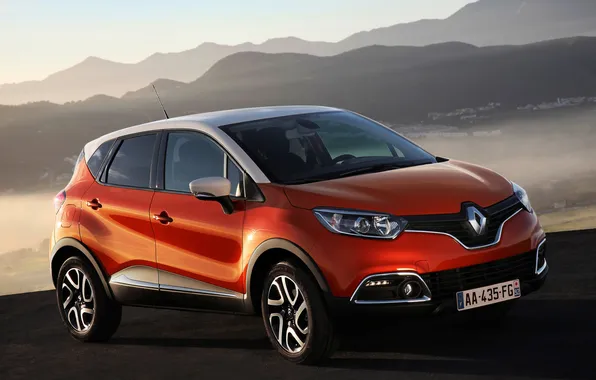 Car, Renault, wallpapers, crossover, Captur