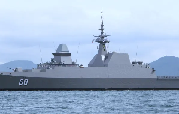 France, frigate, RSS Formidable