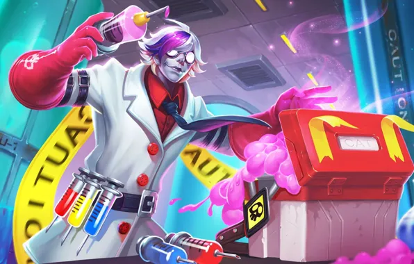 The game, syringe, scientist, King of Glory, The king of glory