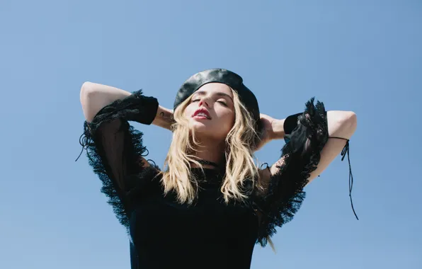 Picture look, hat, makeup, actress, hair, Tam, Ana de Armas, Ana de Armas
