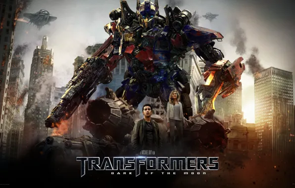 Picture transformers, movie, dark of the moon, transformers, Shia La bouff, Megatron