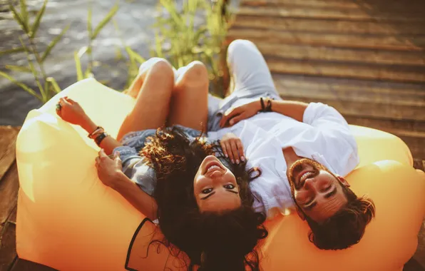 Girl, joy, pair, male, lovers