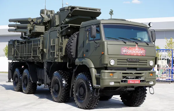 SA-22 Greyhound, Zrpk, Russian air defense, Forum «ARMY 2018», Pantsir-S, 96К6, Pantsir-S, anti-aircraft missile and …