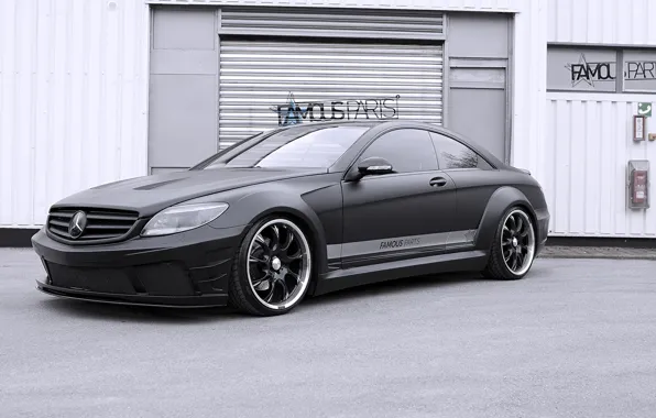 Picture Mercedes-Benz, Black, Matte, CL500, Edition, Premium, by Famous Parts