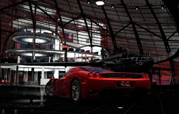 Machine, the plane, Gran Turismo, Red Bull Hangar