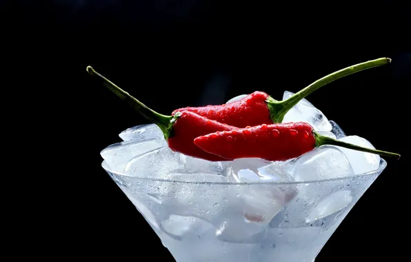 Ice, pepper, Chile