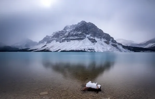 Picture sea, mountains, nature