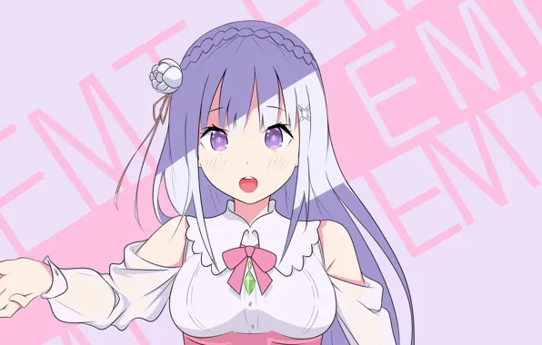 Emilia, From scratch, Re Zero Kara Hajime Chip Isek Or Seikatsu