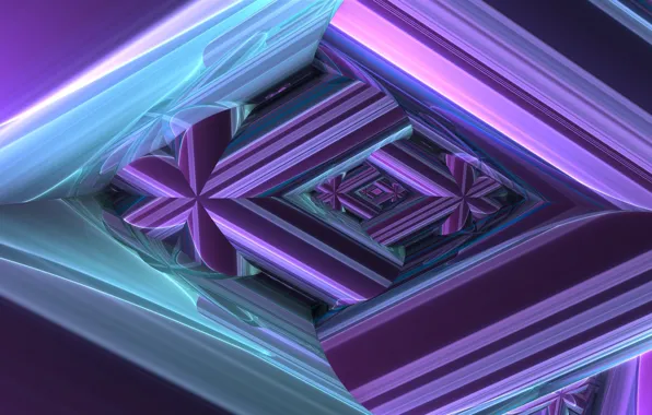 Lilac, color, figure, rhombus