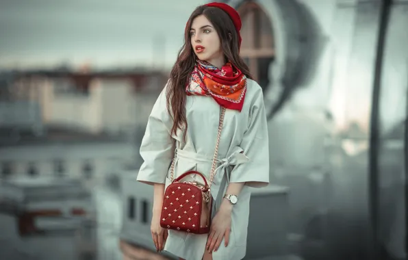 Picture style, model, bokeh, Pavel Mylnikov, Marinochka, Sell State, Pavel Myl'nikov