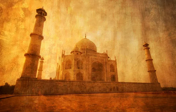India, Taj Mahal, Acres