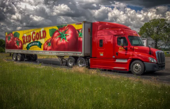 Machine, advertising, cargo