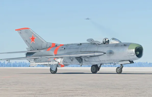 USSR, OKB MiG, Fighter-interceptor, MiG-19PT