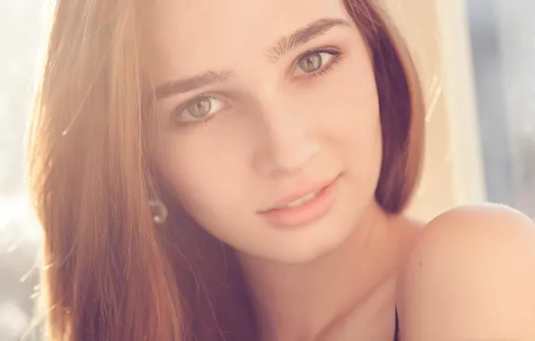 Picture girl, smile, sweetheart, beautiful, bright, Yuli Rubinsky
