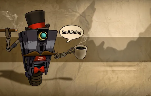 Mustache, coffee, hat, cigar, Borderland, thing