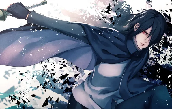 Anime, art, Naruto, Sasuke Uchiha