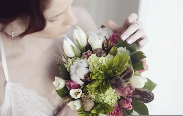 Flowers, tenderness, bouquet, view, phographer, Olya, Galina Tcivina