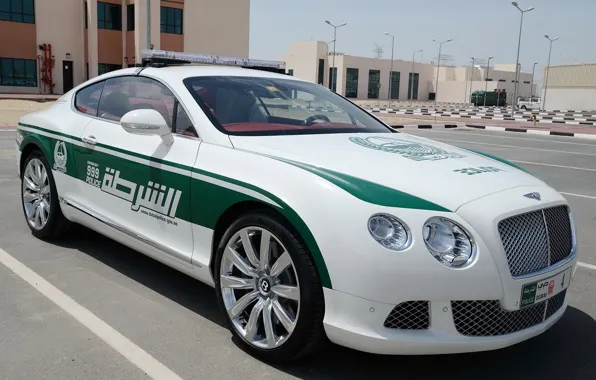 Continental, bentley, police, dubai