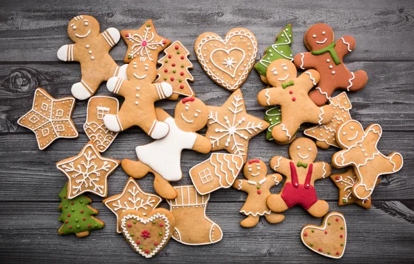 Holiday, men, Christmas, stars, Xmas, glaze, holiday, sugar