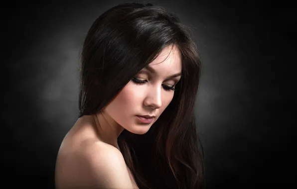 Portrait, sponge, Christina, retouching