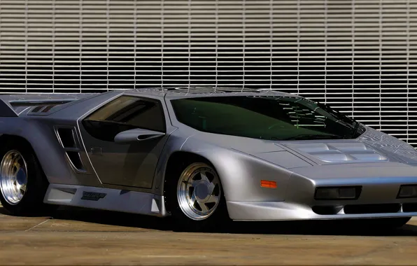 Silver, sportcar, Vector