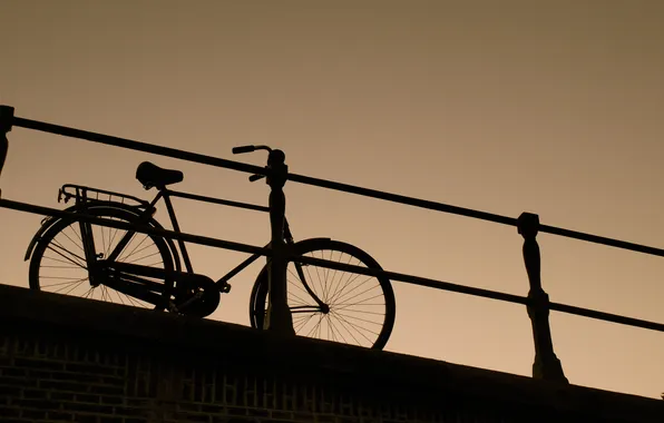 Bike, background, dark, bike