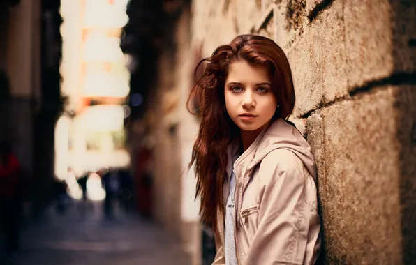 Model, Barcelona, bokeh, Ariadna