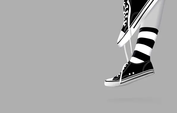 Feet, shoes, sneakers