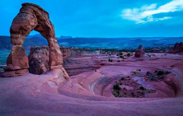 Nature, rocks, canyon, Utah, Moab, USА
