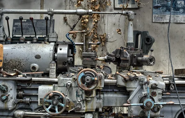 Picture background, mechanism, machine