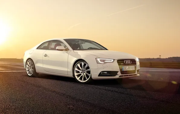 Picture Audi, Audi, White, 2014