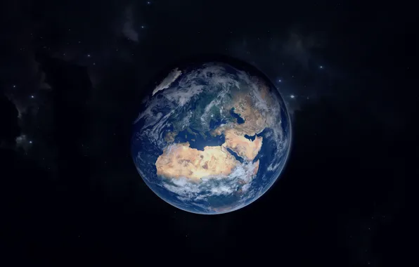 Planet, Space, Earth, Background, Art, Space, Art, Earth